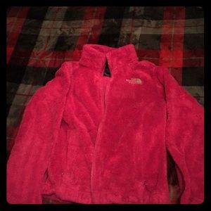 Pink fuzzy jacket